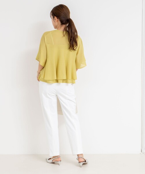 NOLLEY'S Sophi ニット セーター シアーティアードプルオーバー