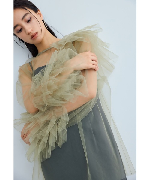 niana（ニアナ） ドレス ブルーミングチュールドレス 2点セット