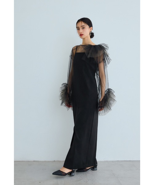 niana（ニアナ） ドレス ブルーミングチュールドレス 2点セット