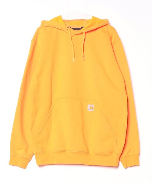 Carhartt 「Carhartt」 ワンポイントプルオーバーパーカー M