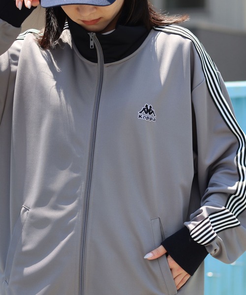Kappa 「Kappa」 ジャージブルゾン L ベージュ メンズ