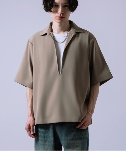 sm様 tシャツ 半袖 スキッパーシャツ メンズ レディース : ZOZOTOWN Yahoo