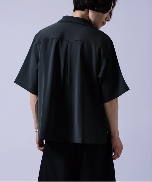 alvana 黒 半袖シャツ スキッパーシャツ tシャツ 半袖 スキッパーシャツ メンズ レディース : ZOZOTOWN Yahoo