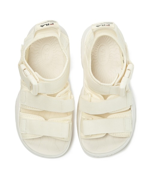 送料/関税込【FILA】ロゴ トングサンダル フラットサンダル FILA 「FILA」 フラットサンダル 23.0cm ブラック レディース