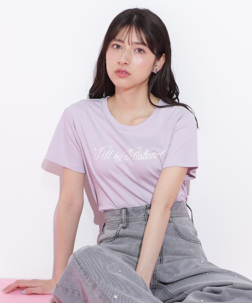 tシャツ レタリングロゴTシャツ レディース