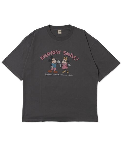 「Disney」 半袖Tシャツ SMALL ホワイト メンズ
