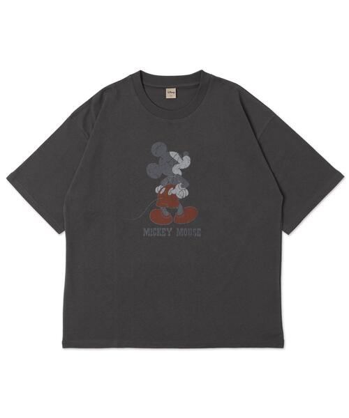 「Disney」 半袖Tシャツ SMALL ホワイト メンズ