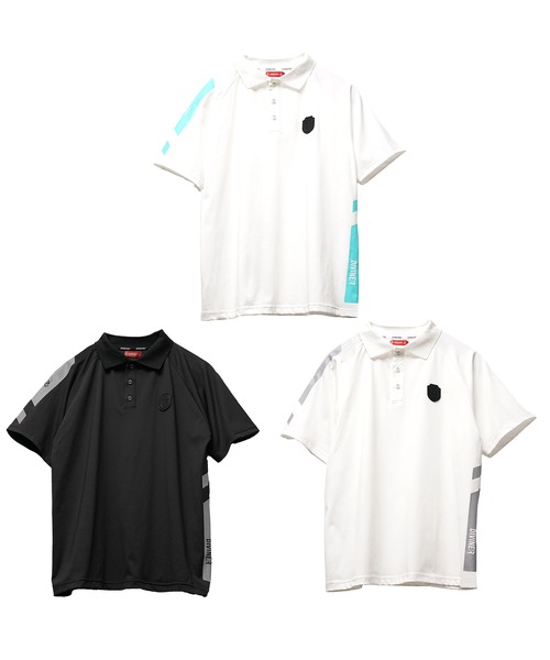 DIVINER GOLF ポロシャツ 「DIVINER GOLF」ラインデザイン半袖