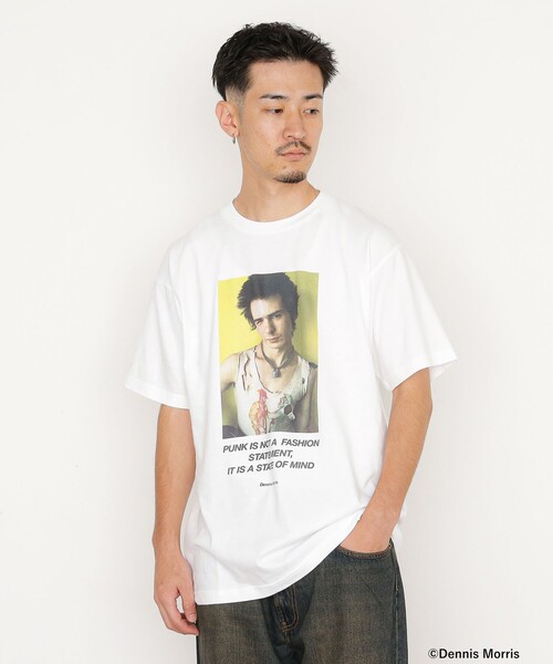 BEAMS tシャツ 「別注」Dennis Morris / SID VICIOUS T-shirt