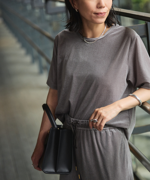tシャツ SHEER VELOUR トップス レディース