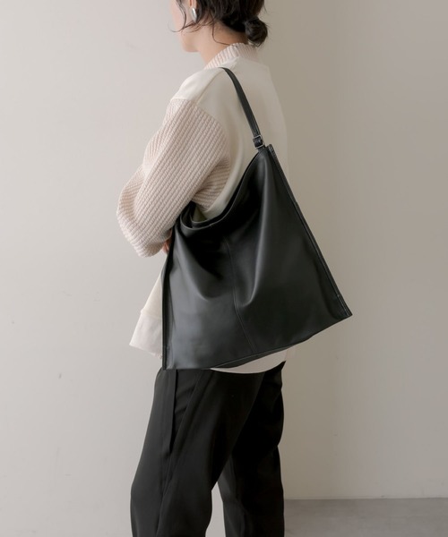 超美品☆ear papillonner 2way ショルダー トート ブラック ear PAPILLONNER 「ear PAPILLONNER」 2WAYバッグ FREE ブラック