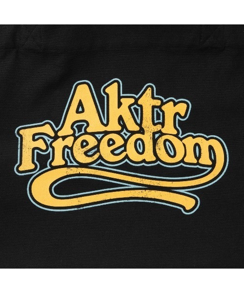 トートバッグ AKTR FREEDOM LOGO BIG TOTE BAG（アクター フリーダム 