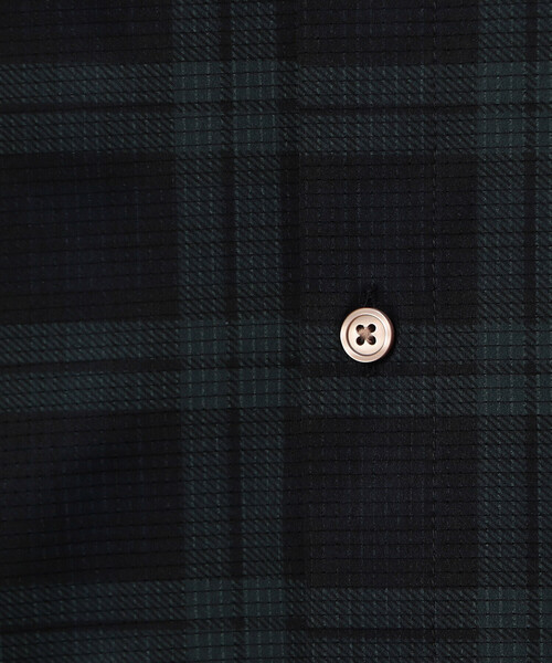 COMME CA ISM（コムサイズム） シャツ COOL DOTS ブラック