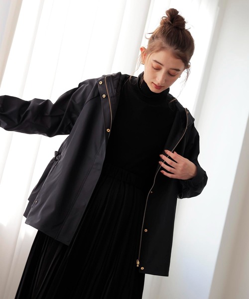 Jines マウンテンパーカー ウインドブレーカー 「撥水加工」ナチュラル