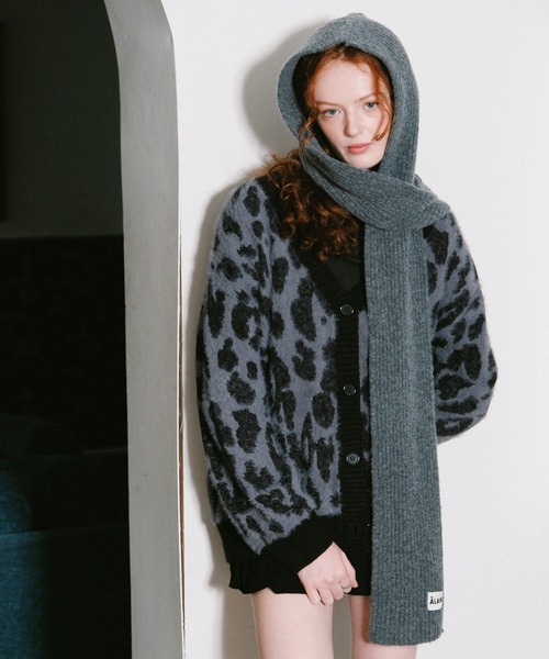 ALAND マフラー ストール 「UNISEX」ALAND／メランジフードマフラー