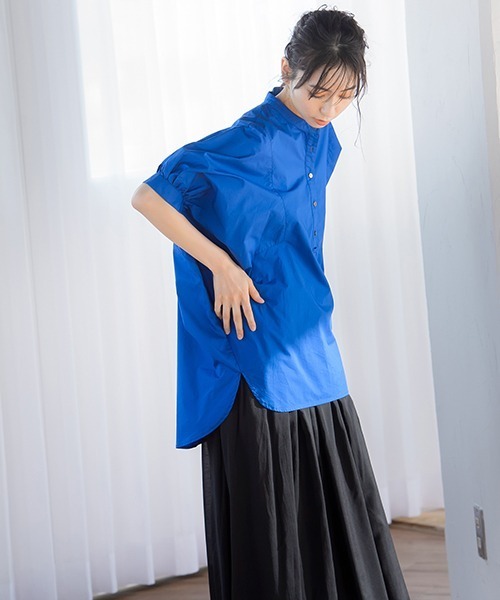 「Droite lautreamont」 半袖ブラウス M オフホワイト レディース_画像5