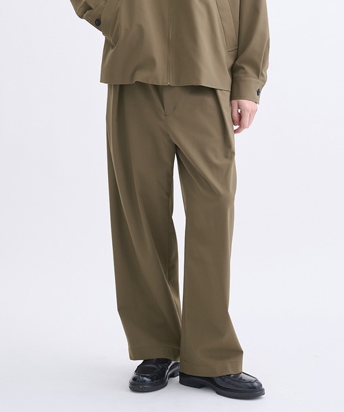 CULLNI（クルニ） スラックス 「CULLNI」別注 Wool Wide Pants/別注
