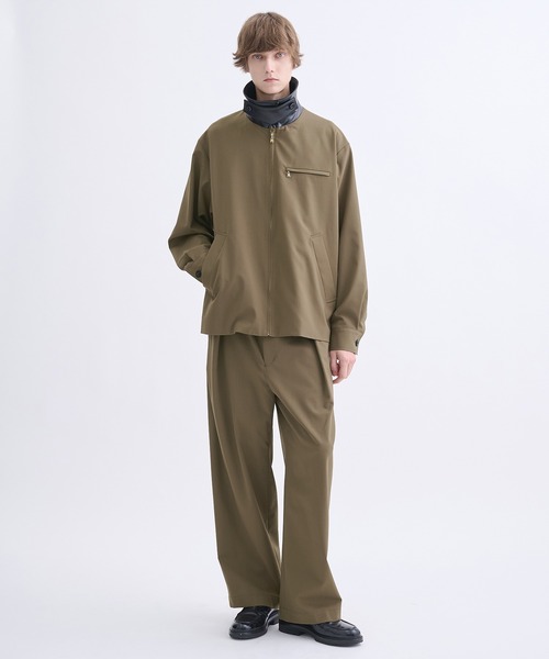 CULLNI（クルニ） スラックス 「CULLNI」別注 Wool Wide Pants/別注