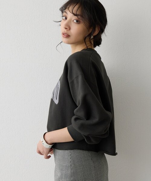 Whim Gazette（ウィム ガゼット） トレーナー スウェット 裏毛ロゴプル