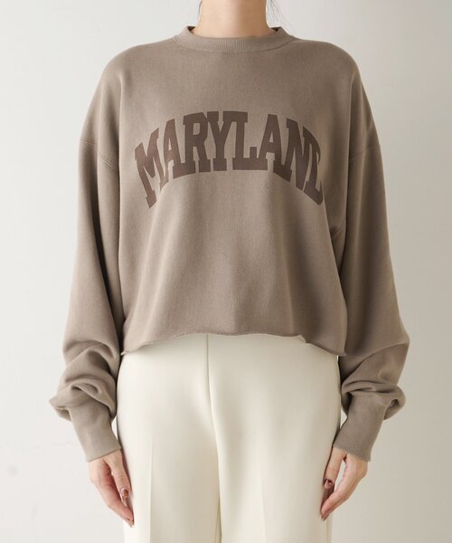 Whim Gazette（ウィム ガゼット） トレーナー スウェット 裏毛ロゴプル