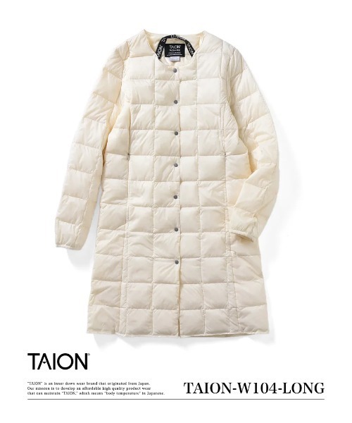 TAION（タイオン） ダウンコート ダウンジャケット TAION/タイオン