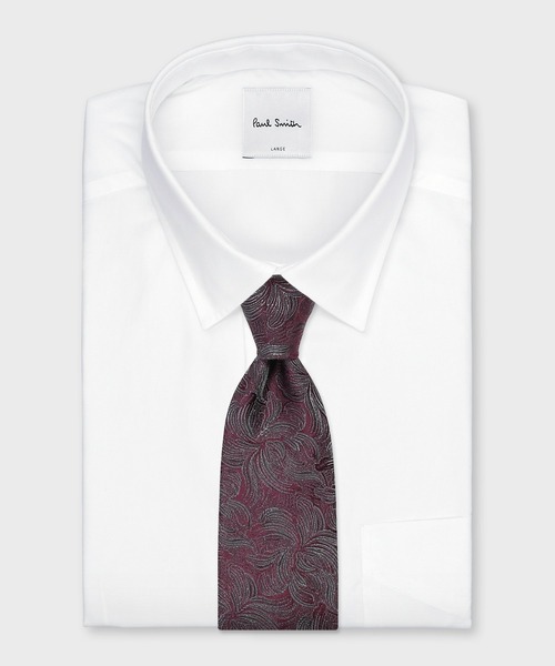 Paul Smith（ポール・スミス） ネクタイ ジャカードフラワー タイ