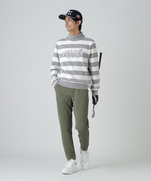 tシャツ 「PEARLY GATES」１０Ｇ 天竺ボーダー柄 メンズの画像