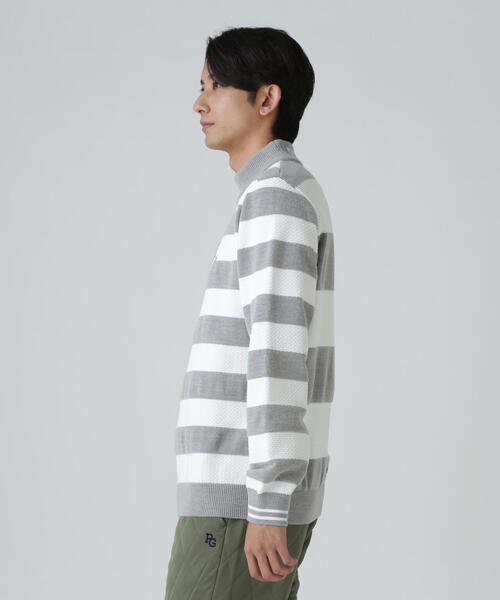 tシャツ 「PEARLY GATES」１０Ｇ 天竺ボーダー柄 メンズの画像
