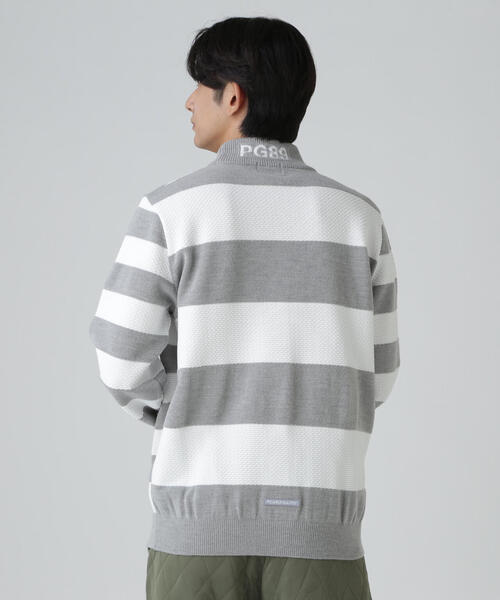 tシャツ 「PEARLY GATES」１０Ｇ 天竺ボーダー柄 メンズの画像