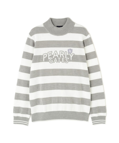 tシャツ 「PEARLY GATES」１０Ｇ 天竺ボーダー柄 メンズの画像