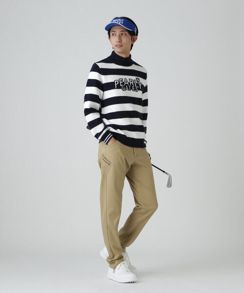 tシャツ 「PEARLY GATES」１０Ｇ 天竺ボーダー柄 メンズの画像