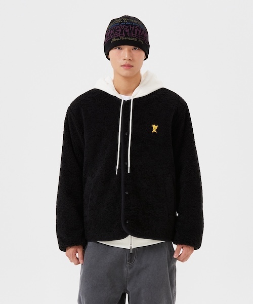 コート ジャケット ROUND FLEECE ZIP-UP メンズ レディース : ZOZOTOWN