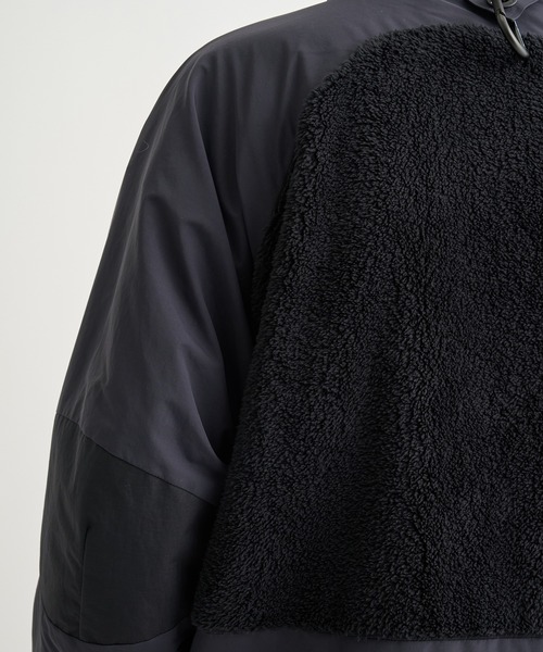 ブルゾン アウター 「White Mountaineering / ホワイトマウンテニアリング」別注BLK FLEECE BLOUSON メンズの画像