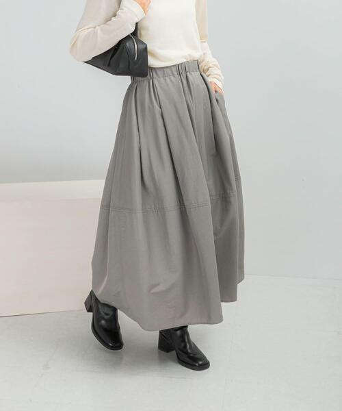 スカート ヴィンテージサテンギャザースカート : ZOZOTOWN Yahoo!店