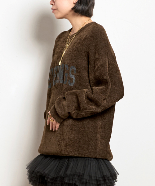 AP STUDIO ニット セーター ベロアニット レディース : ZOZOTOWN Yahoo