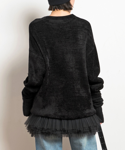 AP STUDIO ニット セーター ベロアニット レディース : ZOZOTOWN Yahoo