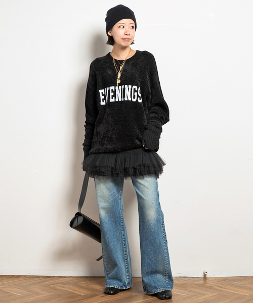 AP STUDIO ニット セーター ベロアニット レディース : ZOZOTOWN Yahoo