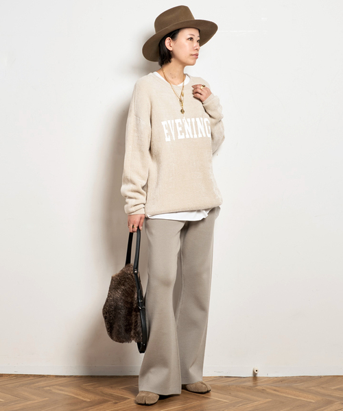 AP STUDIO ベロアニット AP STUDIO ニット セーター ベロアニット レディース : ZOZOTOWN Yahoo