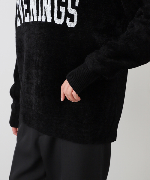 AP STUDIO ニット セーター ベロアニット レディース : ZOZOTOWN Yahoo