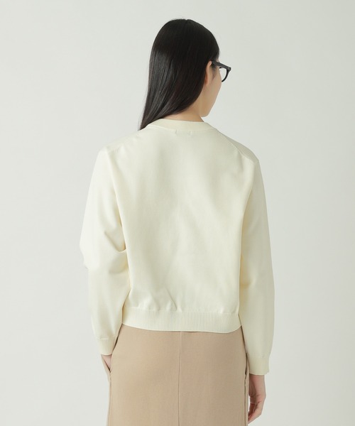 ズッカ　ニット　M ZUCCa（ズッカ）の「チェックインターシャニット/ニット（ニット