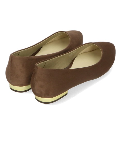 「ORiental TRaffic」 フラットパンプス 41 グレー レディース_画像2