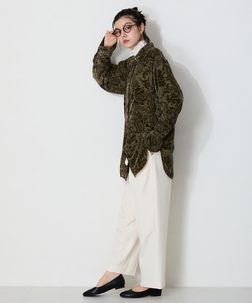 「ORiental TRaffic」 フラットパンプス 41 グレー レディース_画像9