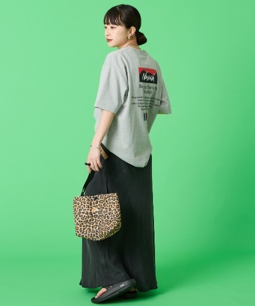 tシャツ 「NANGA/ナンガ」 別注 ヒストリーロゴ バックプリントTシャツ「追加」 レディース メンズの画像