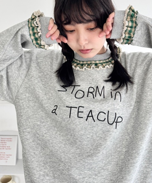新品 Sweat Tegaki OVER スウェット M 新品 Sweat Tegaki OVER スウェット M sweat | ONLINE STORE LAHM 新品