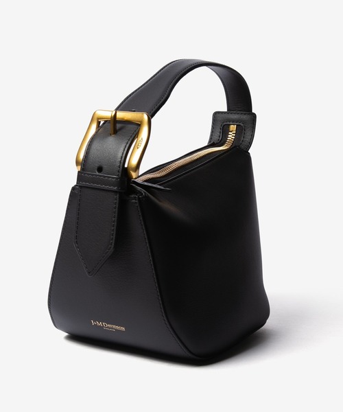 J＆M DAVIDSON ブラック J&M Davidson（J＆Mデヴィッドソン） ショルダーバッグ バッグ J＆M