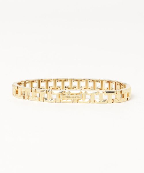 Tiffany & Co. ナローリングブレスレット TIFFANY&Co.（ティファニー） K18 Tトゥルー ナロー ブレスレット