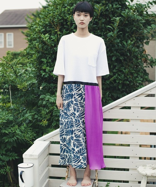 「haco!」 ドッキングワンピース 1 パープル レディース_画像2