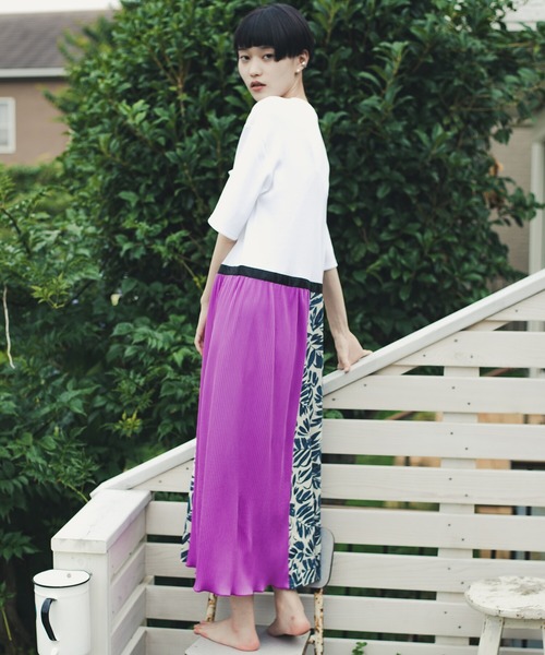 「haco!」 ドッキングワンピース 1 パープル レディース_画像5