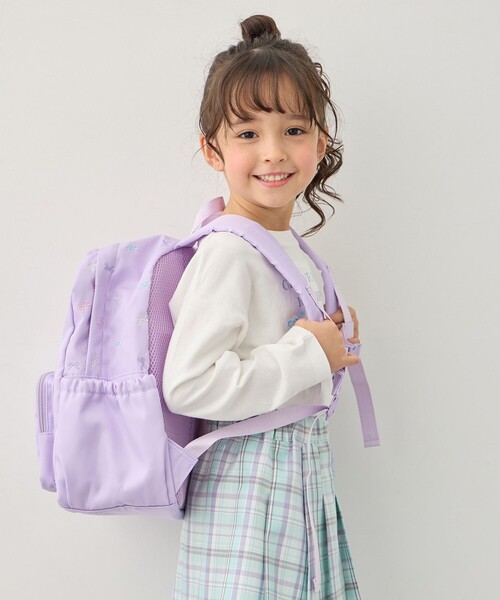 ANY（エニィ） リュック 「10L容量」総柄刺繍リュック キッズ 子供 