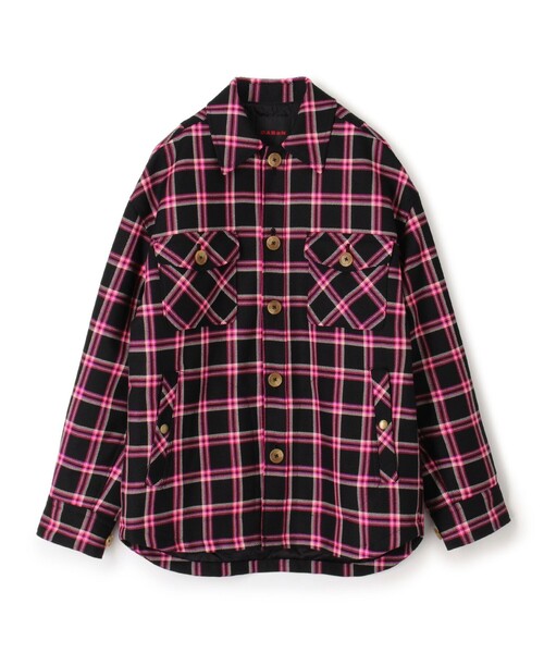 CABaN（キャバン） ダッフルコート コート ウールチェック 中綿